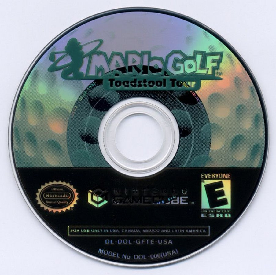 Mario Golf: Toadstool Tour [Player's Choice] disc for GameCube (GC) sports golf video game