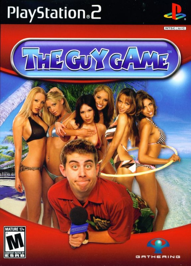 The Guy Game – PlayStation 2 (PS2) video game cover image, trivia and adult-themed game.