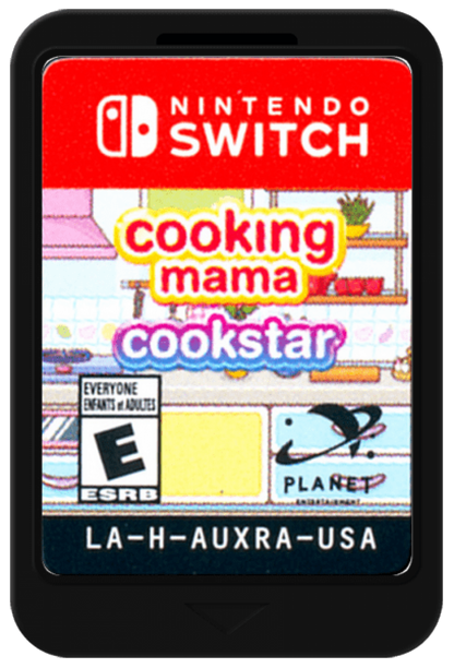 Cooking Mama Cookstar cartridge for Nintendo Switch NS video game