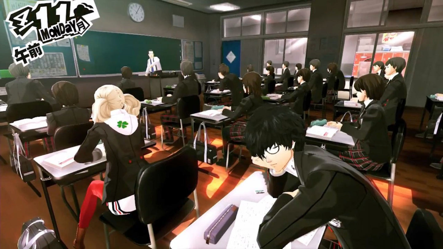 Persona 5 PlayStation Hits for PlayStation 4 Japanese role playing game featuring stylish anime visuals turn based combat phantom thieves deep story characters and acclaimed Atlus JRPG experience gameplay