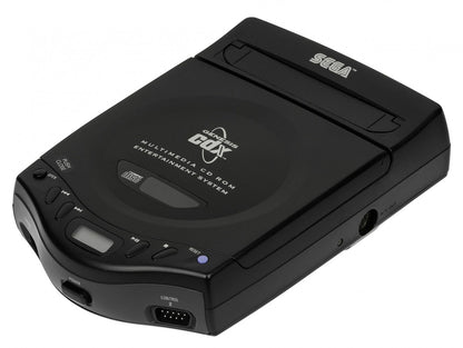 Sega CDX retro gaming console combining Sega Genesis and Sega CD systems.