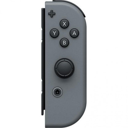 Nintendo Switch Gray Joy-Con Controller for video game enthusiasts featuring vibrant green finish wireless motion controls HD Rumble responsive buttons multiplayer compatibility versatile handheld and docked play support and collectible gaming appeal front