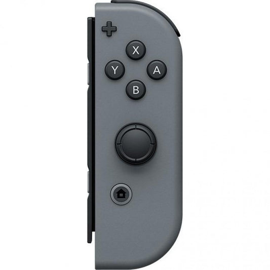 Nintendo Switch Gray Joy-Con Controller for video game enthusiasts featuring vibrant green finish wireless motion controls HD Rumble responsive buttons multiplayer compatibility versatile handheld and docked play support and collectible gaming appeal front