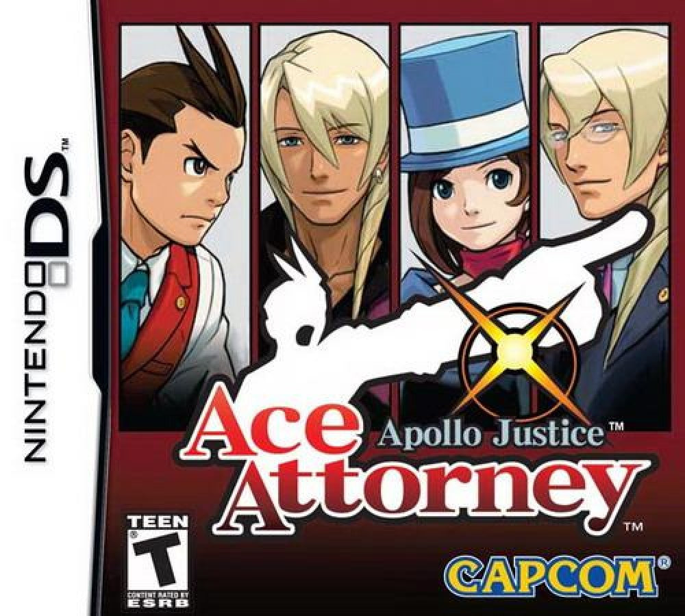 Ace Attorney: Apollo Justice cover art for Nintendo DS (DS) video game
