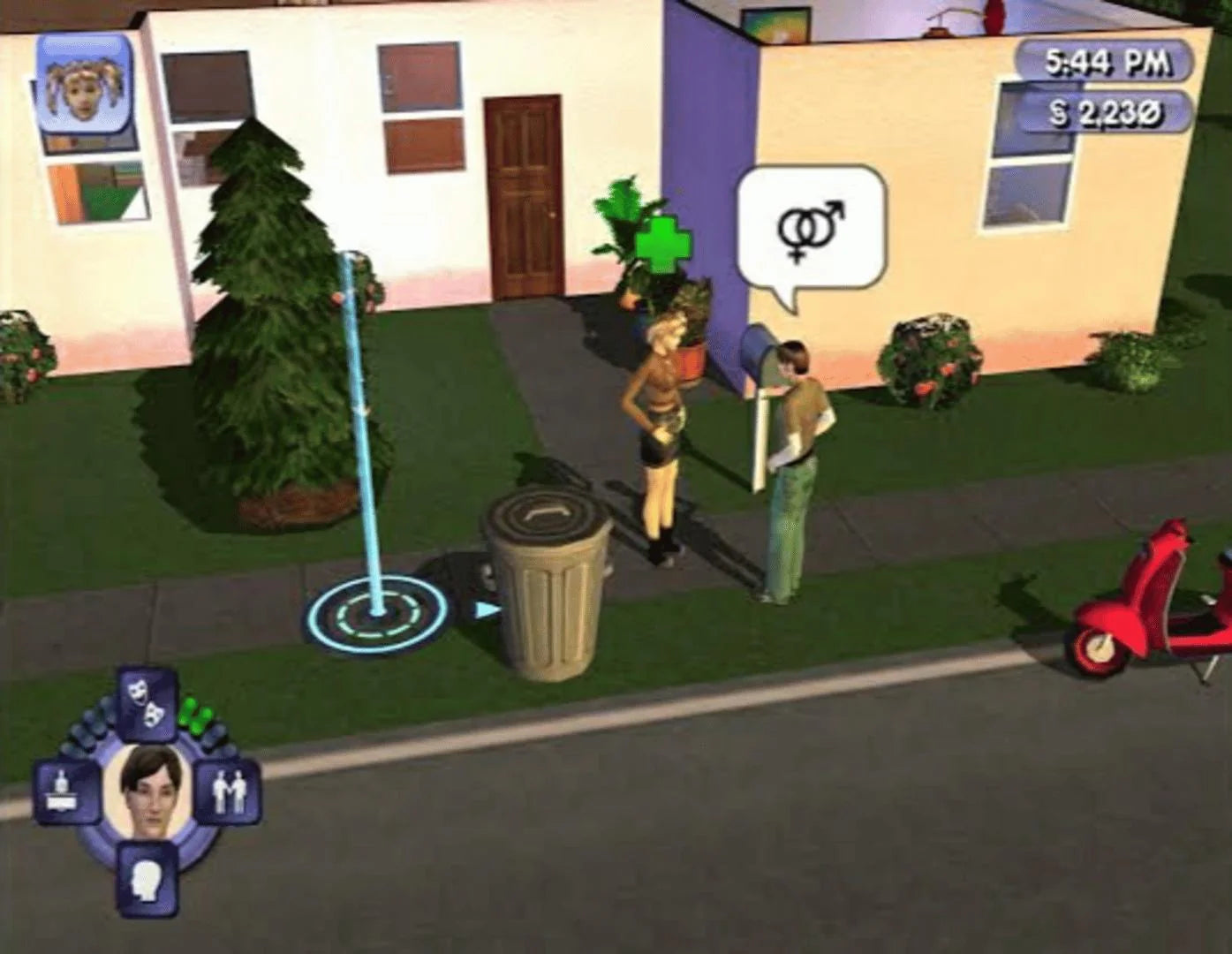 The Sims: Bustin' Out for original Xbox life simulation game featuring career progression open neighborhood exploration character customization social interactions story mode gameplay 
