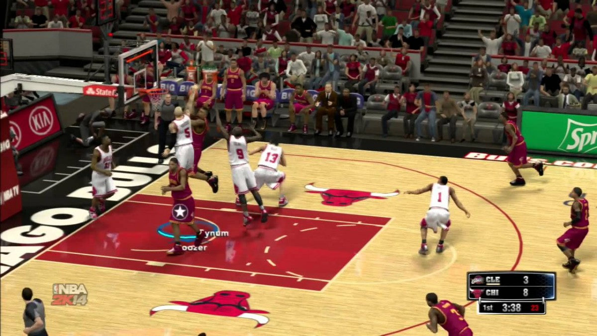 NBA 2K14 PlayStation 3 basketball video game gameplay