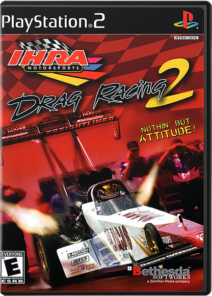 IHRA Drag Racing 2 cover art for PlayStation 2 (PS2) video game