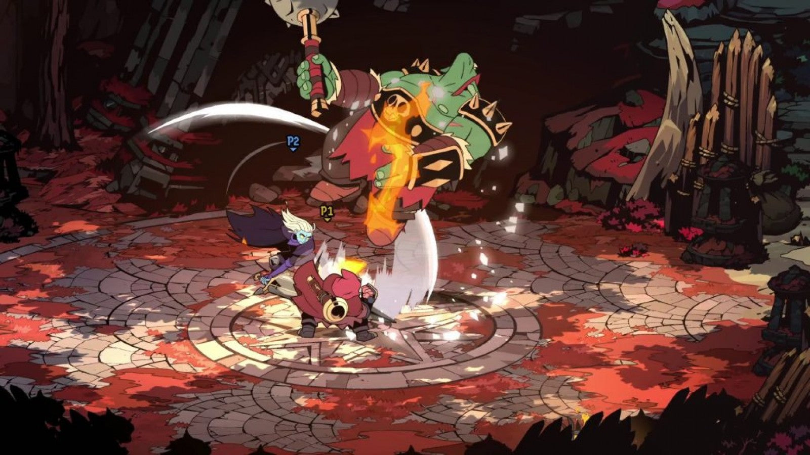 Absolum PlayStation 5 PS5 for action roguelike beat em up video game fans featuring fast paced melee combat fantasy adventure procedurally generated runs powerful abilities challenging enemies boss battles character progression cooperative gameplay and immersive hand drawn fantasy action collectible gaming appeal gameplay