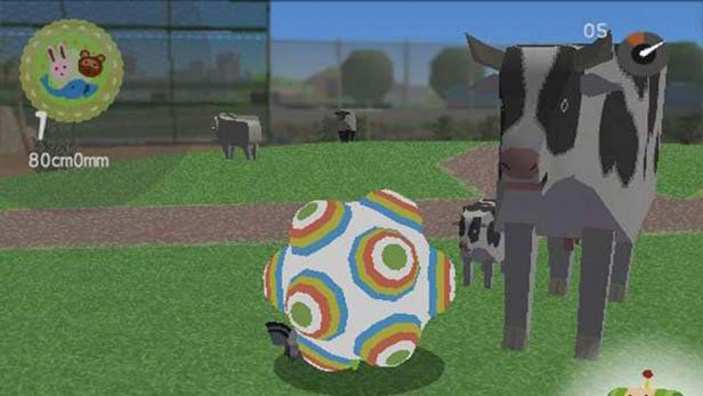 We Love Katamari – PlayStation 2 (PS2) video game gameplay, puzzle-action.