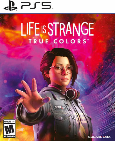Life is Strange: True Colors cover art for PlayStation 5 (PS5) narrative adventure video game