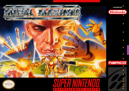 Metal Marines cover art for Super Nintendo Entertainment System (SNES) video game