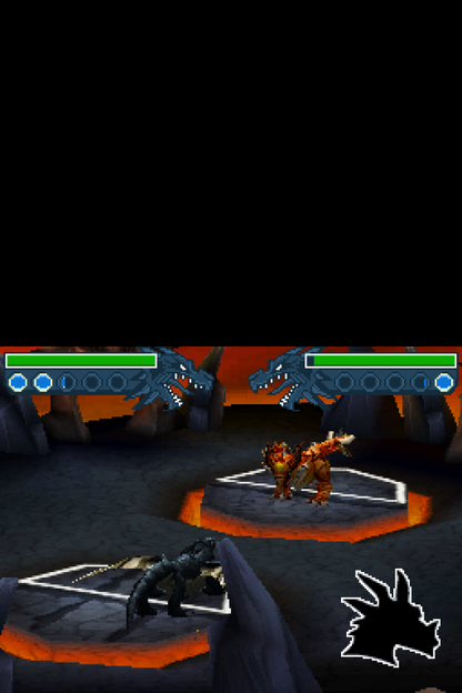 Battle of Giants Dragons Nintendo DS DS for action adventure video game fans featuring giant dragon battles customizable dragons elemental attacks fantasy environments challenging opponents multiplayer gameplay and creature based combat with classic Nintendo DS gaming collectible appeal gameplay