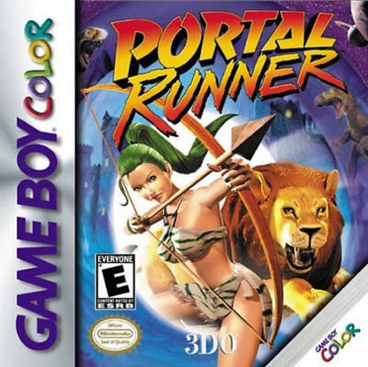 Portal Runner cover art for Game Boy Color GBC video game