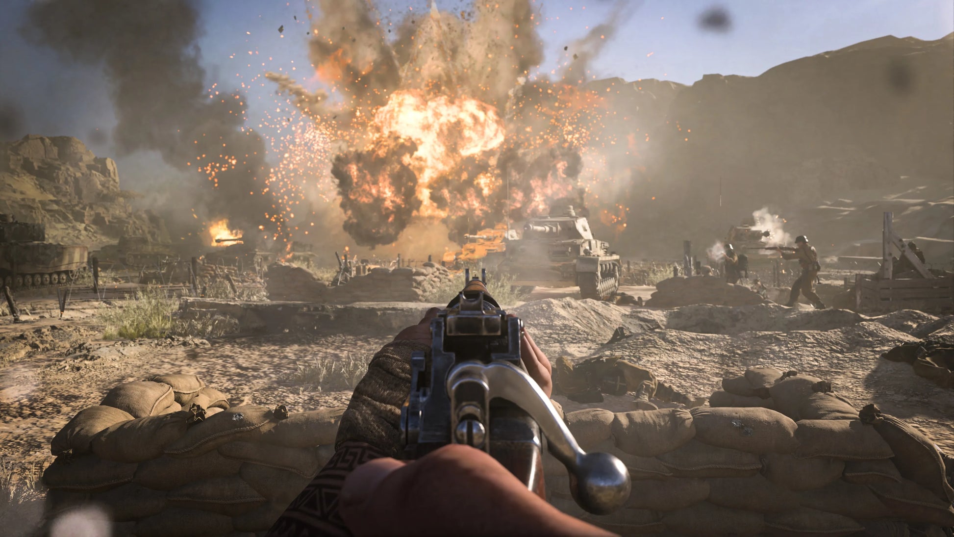 Call of Duty Vanguard game for the Xbox One featuring first person shooter gameplay set in World War II with cinematic campaign missions multiplayer modes and cooperative Zombies experience across global battlefronts gameplay 