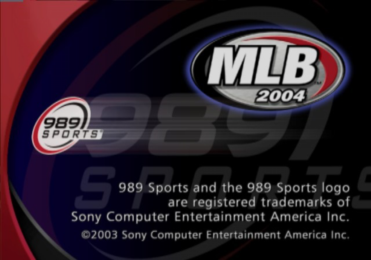 MLB 2004 for PlayStation 2 sports baseball video game featuring realistic MLB simulation authentic teams and stadiums franchise modes and classic Sony San Diego Studio gameplay experience gameplay
