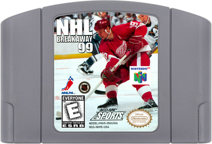 NHL Breakaway 99 cartridge for Nintendo 64 N64 video game