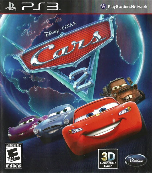 Disney Pixar Cars 2 cover art for PlayStation 3 (PS3) video game