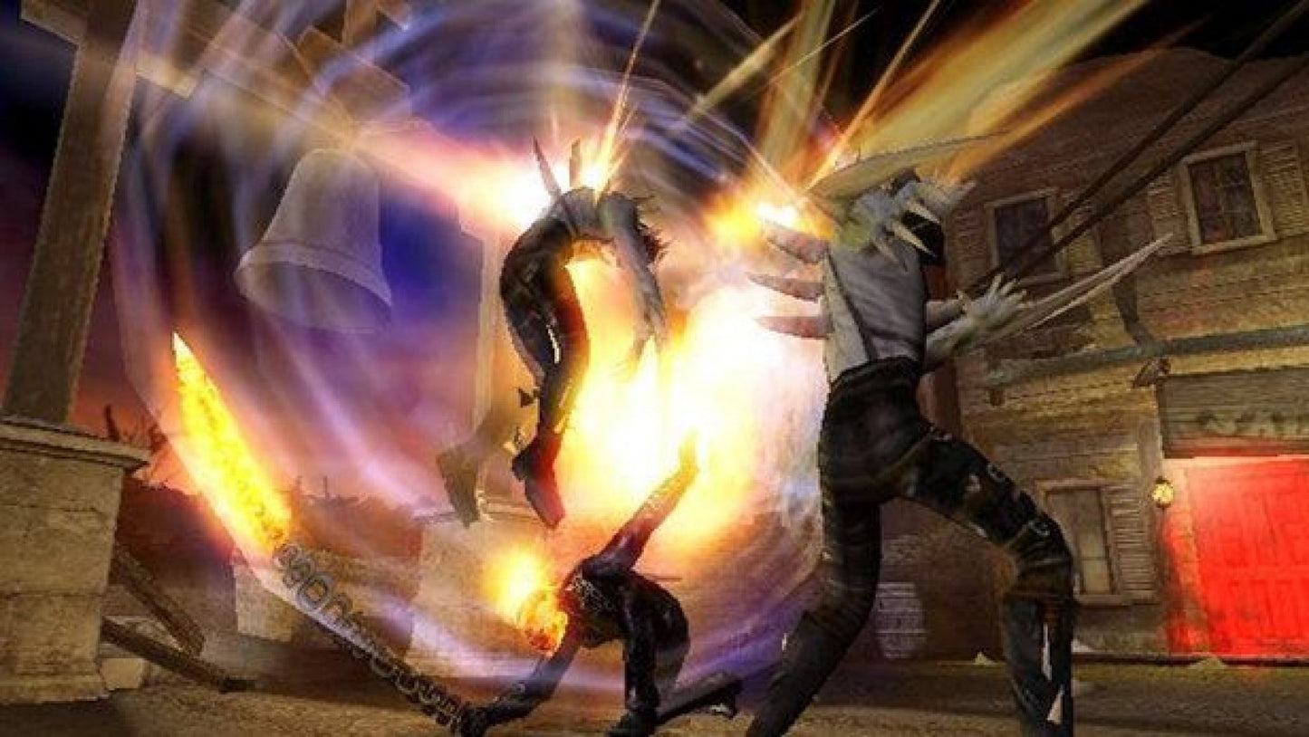 Ghost Rider gameplay for PlayStation 2 (PS2) action hack-and-slash video game based on the Marvel comic and film