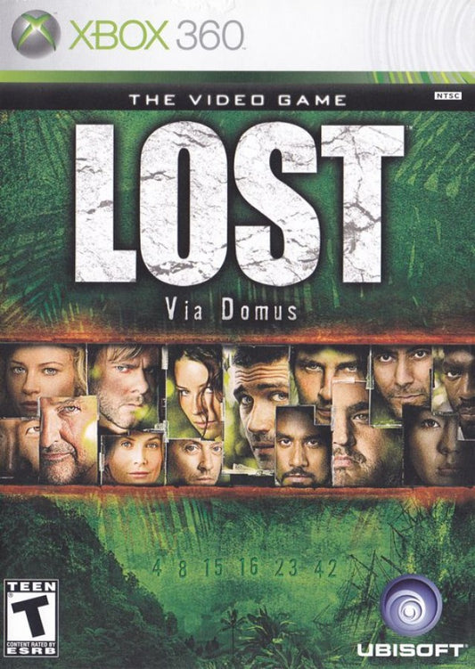 Lost: Via Domus cover art for Xbox 360 (X360) action-adventure video game