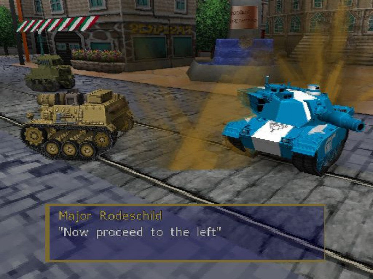 Seek and Destroy – PlayStation 2 (PS2) video game gameplay, vehicular combat game.