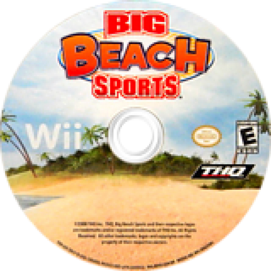 Big Beach Sports disc cover art for Nintendo Wii (Wii) video game