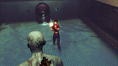 Resident Evil: Code Veronica X [w/ Bonus Disc] – PlayStation 2 (PS2) video game gameplay, survival horror game.