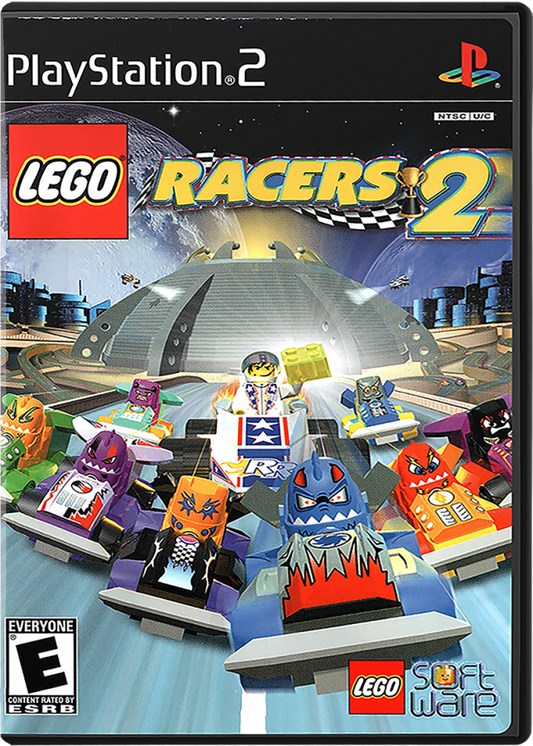 LEGO Racers 2 cover art for PlayStation 2 (PS2) video game