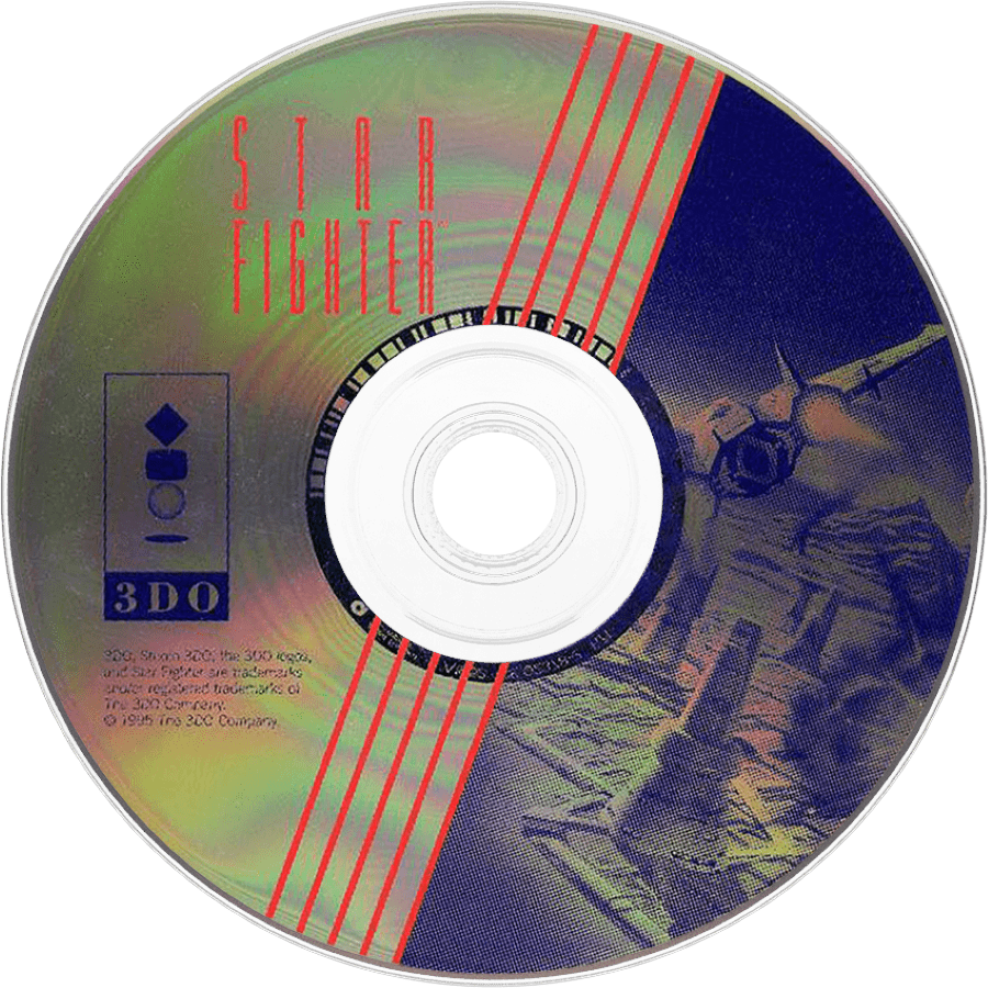 Star Fighter disc for Panasonic 3DO (3DO) sci-fi aerial combat video game