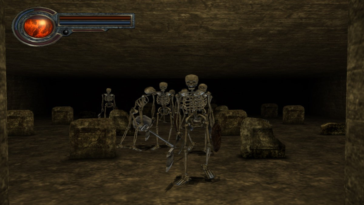 King's Field: Ancient City for PlayStation 2 first person action RPG featuring dark fantasy exploration dungeon crawling combat and immersive story driven adventure gameplay 