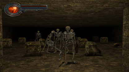 King's Field: Ancient City for PlayStation 2 first person action RPG featuring dark fantasy exploration dungeon crawling combat and immersive story driven adventure gameplay 