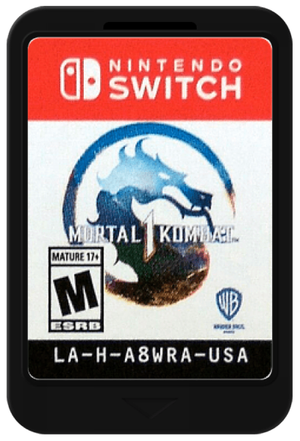 Mortal Kombat 1 cartridge for Nintendo Switch (NS) video game
