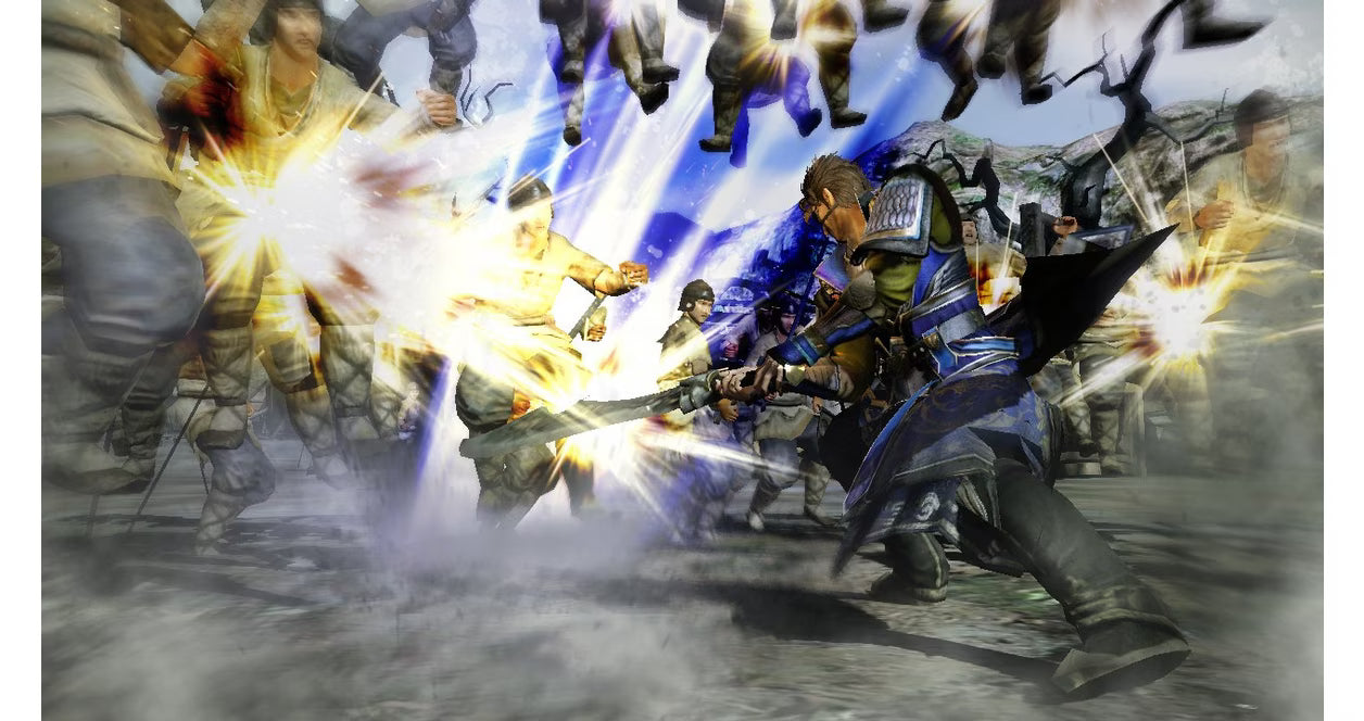 Dynasty Warriors 8 Xbox 360 hack and slash action game Musou style combat massive battles ancient China Three Kingdoms Koei Tecmo Omega Force character roster story campaign multiplayer co op Xbox 360 software video game title gameplay