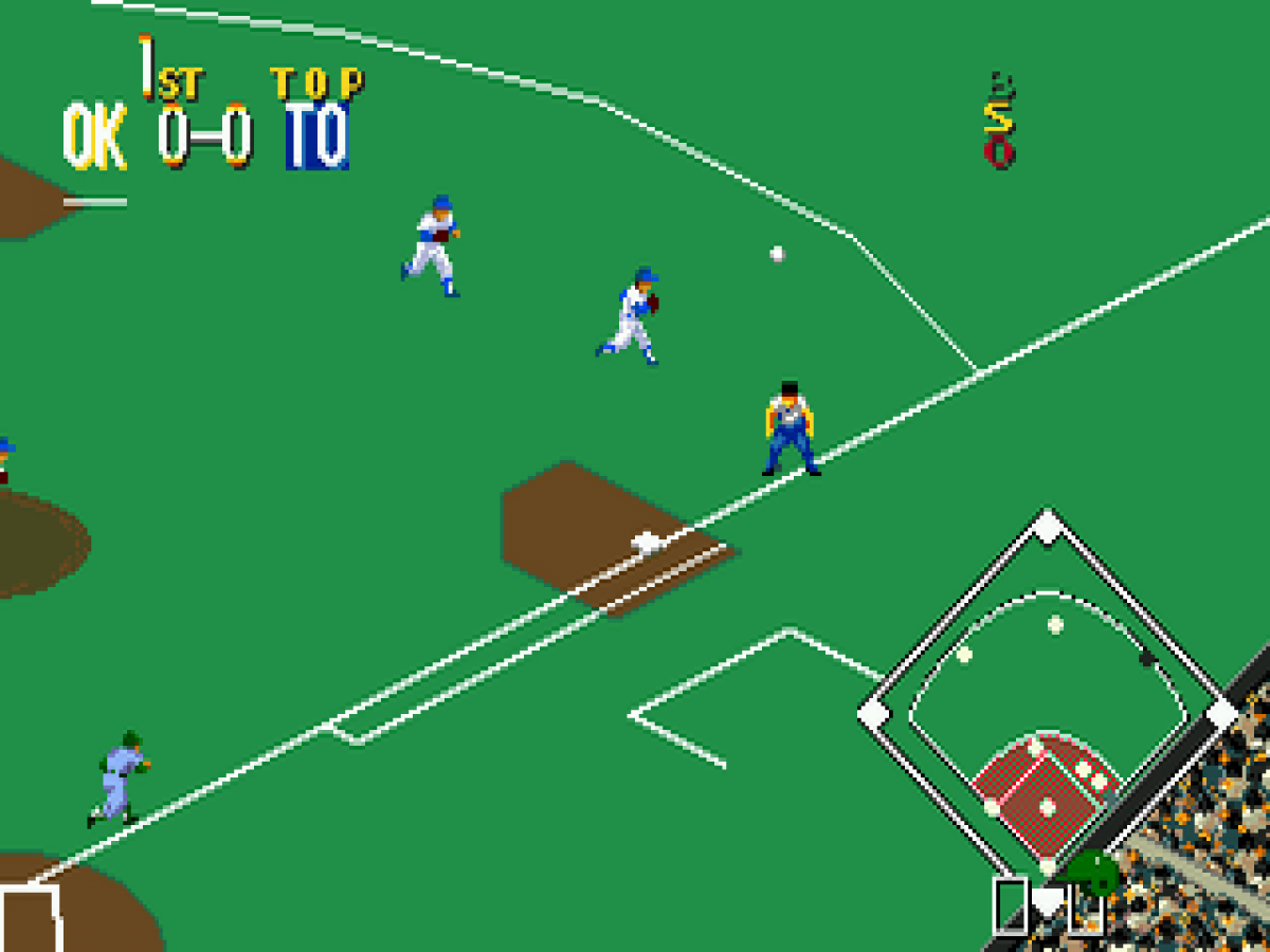 Sports Talk Baseball gameplay for Sega Genesis (GEN) video game