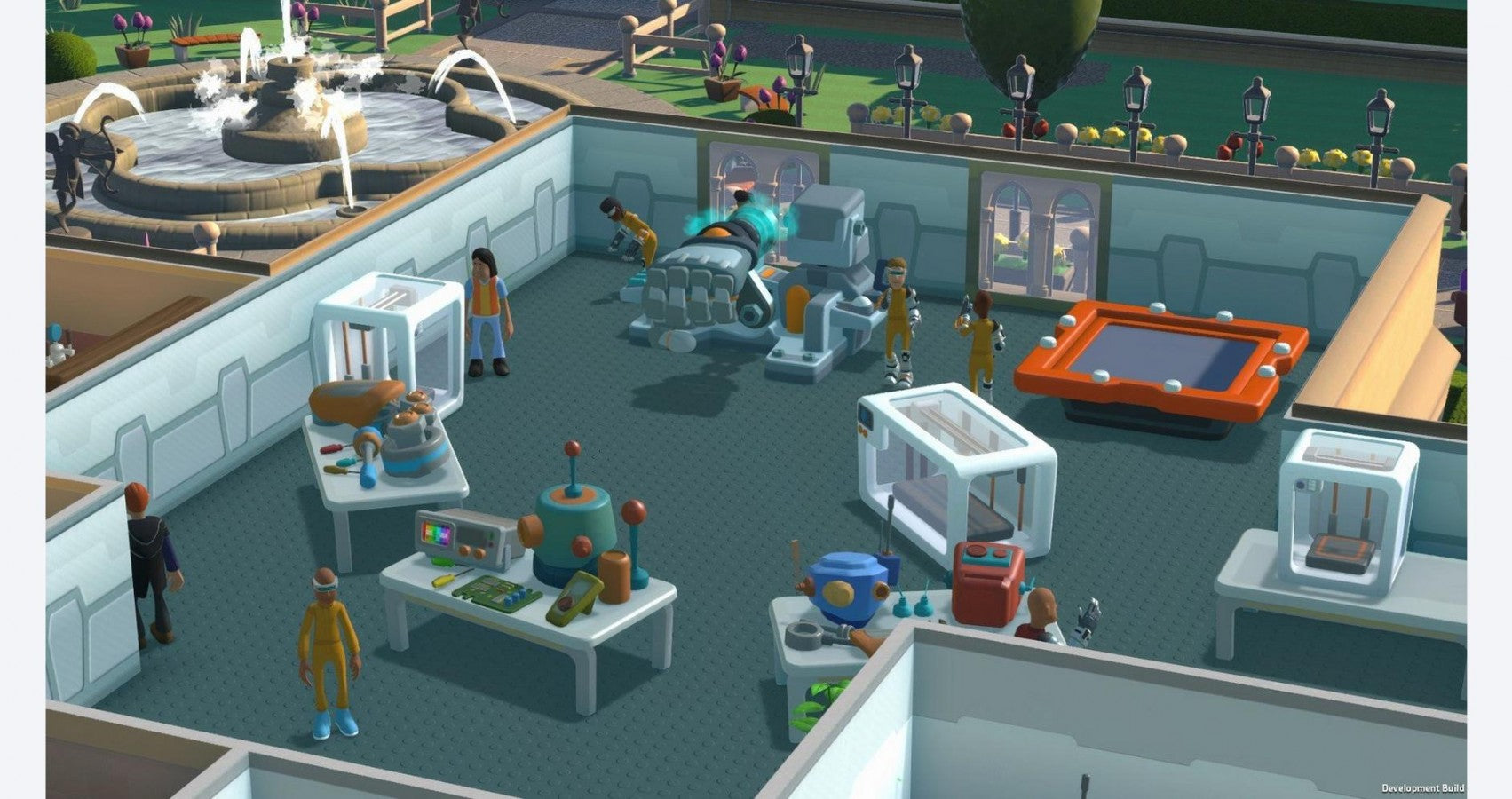 Two Point Campus [Enrollment Edition] gameplay for PlayStation 5 (PS5) management simulation video game