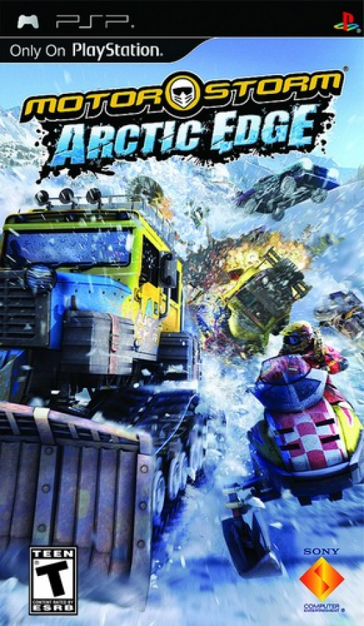 MotorStorm: Arctic Edge cover art for PlayStation Portable (PSP) video game