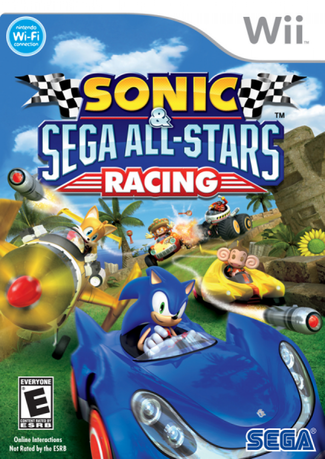 Sonic & SEGA All-Stars Racing cover art for Nintendo Wii (Wii) video game