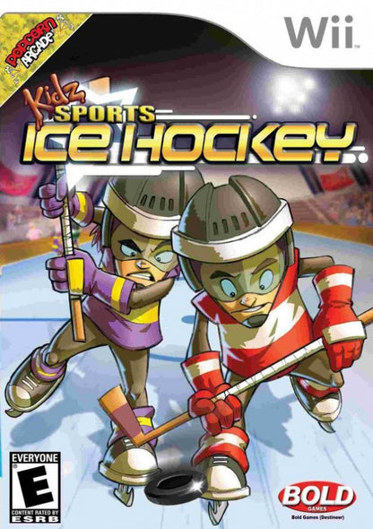 Kidz Sports: Ice Hockey cover art for Nintendo Wii (Wii) video game
