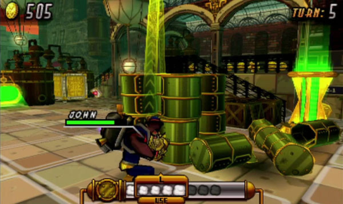 Code Name: S.T.E.A.M. for Nintendo 3DS (3DS) turn-based strategy video game gameplay  
