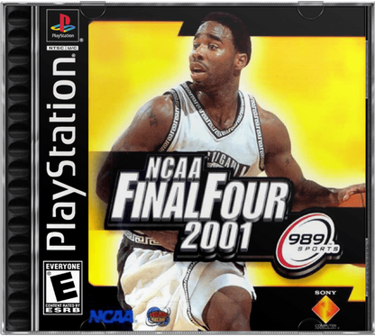 NCAA Final Four 2001 cover art for PlayStation 1 (PS1) video game