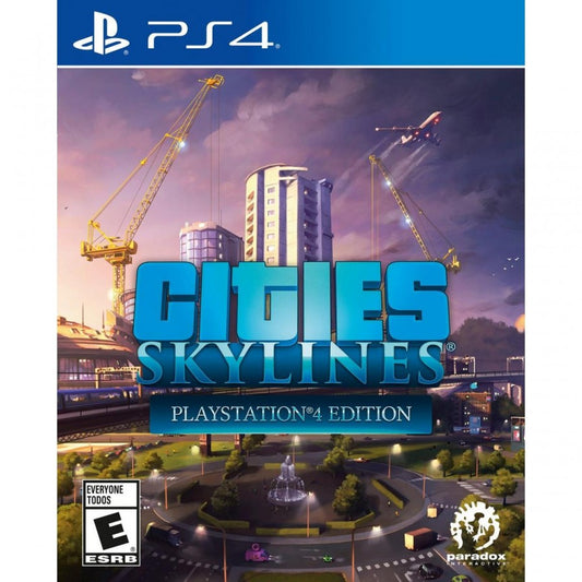 Cities Skylines cover art for PlayStation 4 (PS4) video game