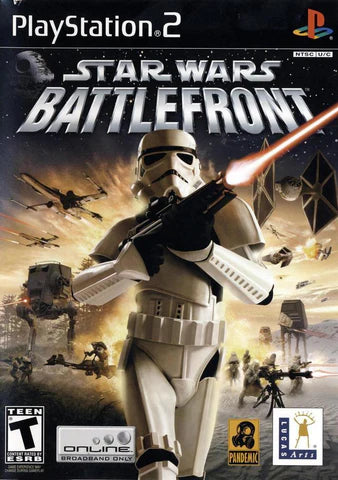 Star Wars: Battlefront cover art for PlayStation 2 (PS2) video game