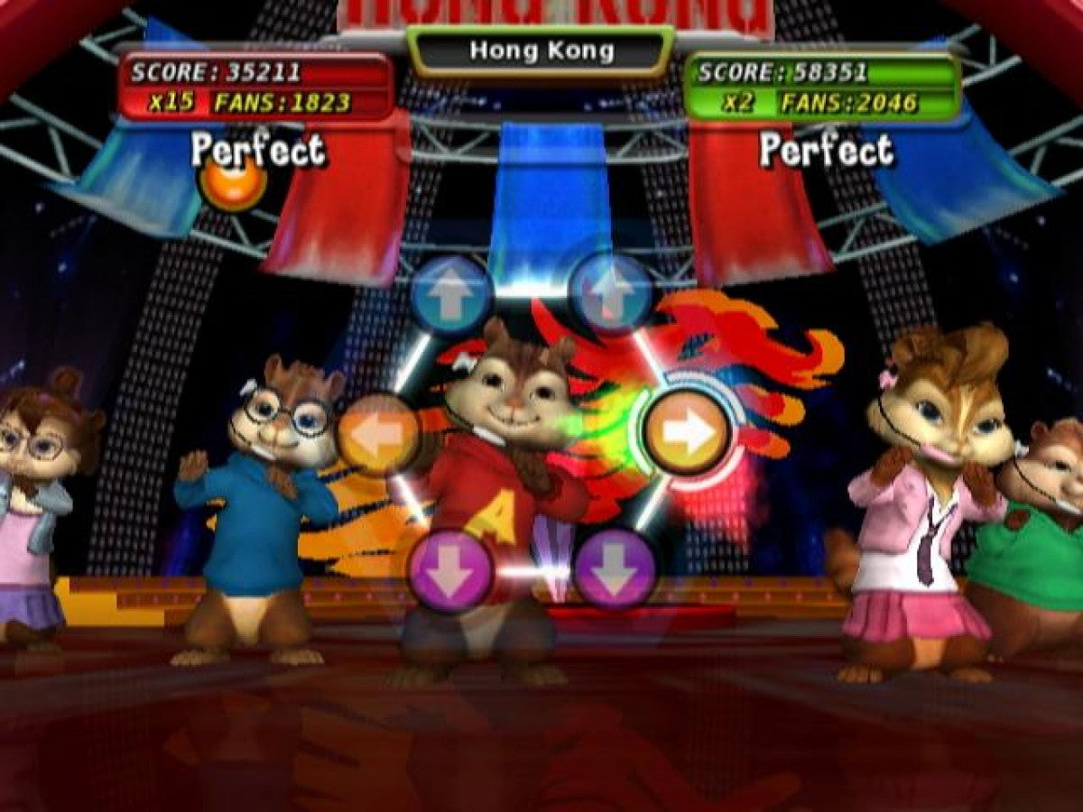 Alvin and the Chipmunks PS2 platformer video game gameplay