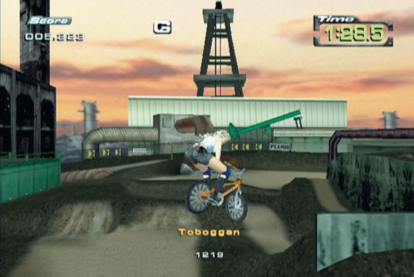 Gravity Games: Bike Street Vert Dirt gameplay for Playstation 2 (PS2) video game