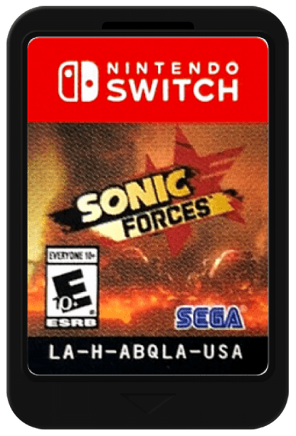 Sonic Forces cartridge for Nintendo Switch NS video game