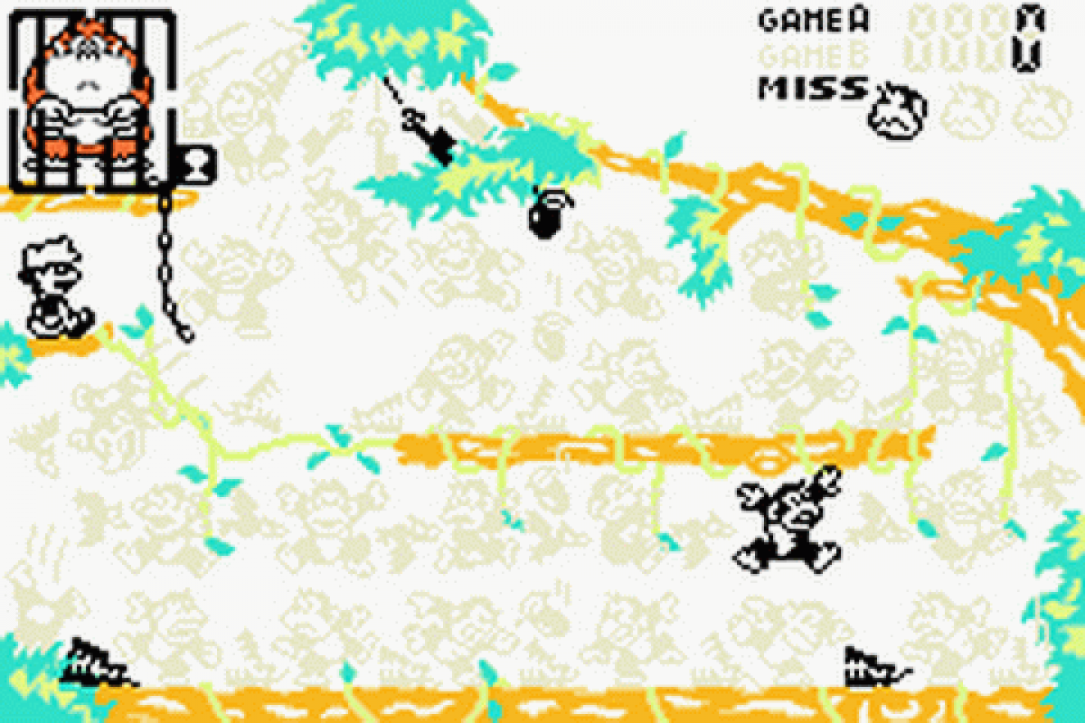 Game and Watch Gallery 4 gameplay for Game Boy Advance GBA video game