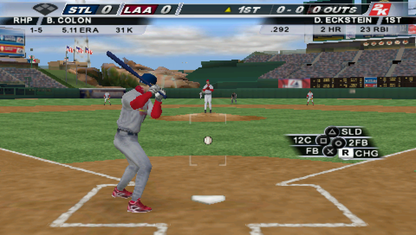 Major League Baseball 2K7 gameplay for PlayStation Portable (PSP) baseball sports video game