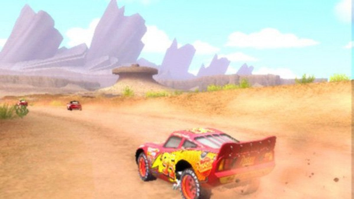 Disney Pixars Cars PlayStation 2 retro video game racing gameplay (2006)