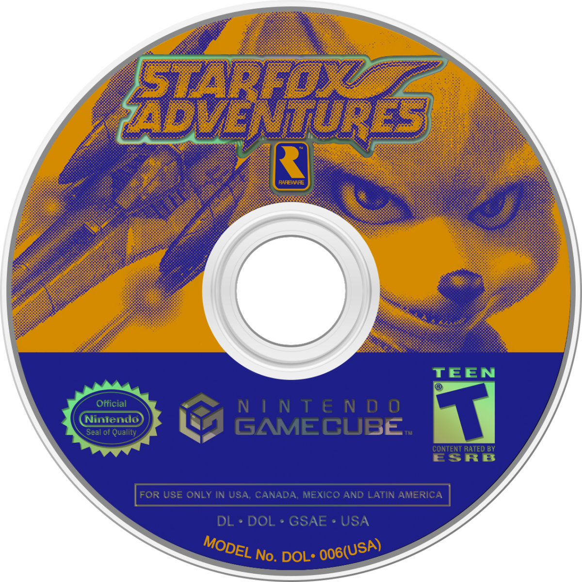 Star Fox Adventures Player’s Choice for Nintendo GameCube action adventure video game featuring Fox McCloud exploration based gameplay puzzle solving vibrant worlds and classic Nintendo Star Fox franchise experience disc