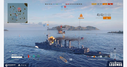 World of Warships Legends [Firepower Deluxe Edition] – Xbox One (XONE) gameplay for naval warfare strategy video game