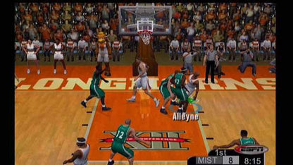 ESPN College Hoops 2K5 gameplay for PlayStation 2 (PS2) college basketball sports simulation video game